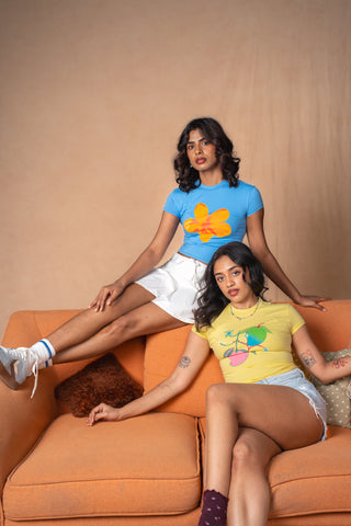 Woman summer tees & tanks new arrivals campaign 
